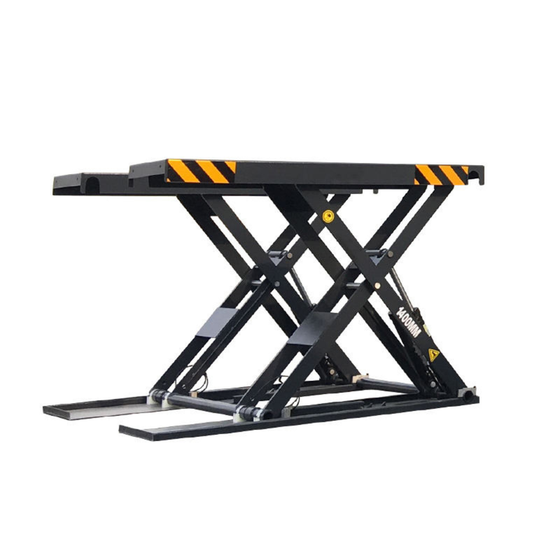 Portable Mid-Rise Scissor Car Lift