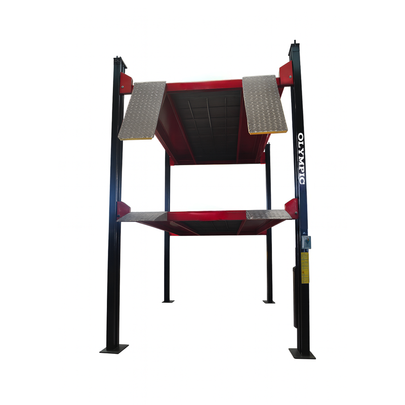 Olympic 4032-XL Triple Stacker-XL 16,000 lb 4-Post 3-Car Storage Lift