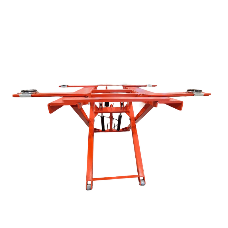 Olympic MRSL-6 6,000 lb Portable Mid-Rise Scissor Lift – 10-Year Warranty – Free Shipping