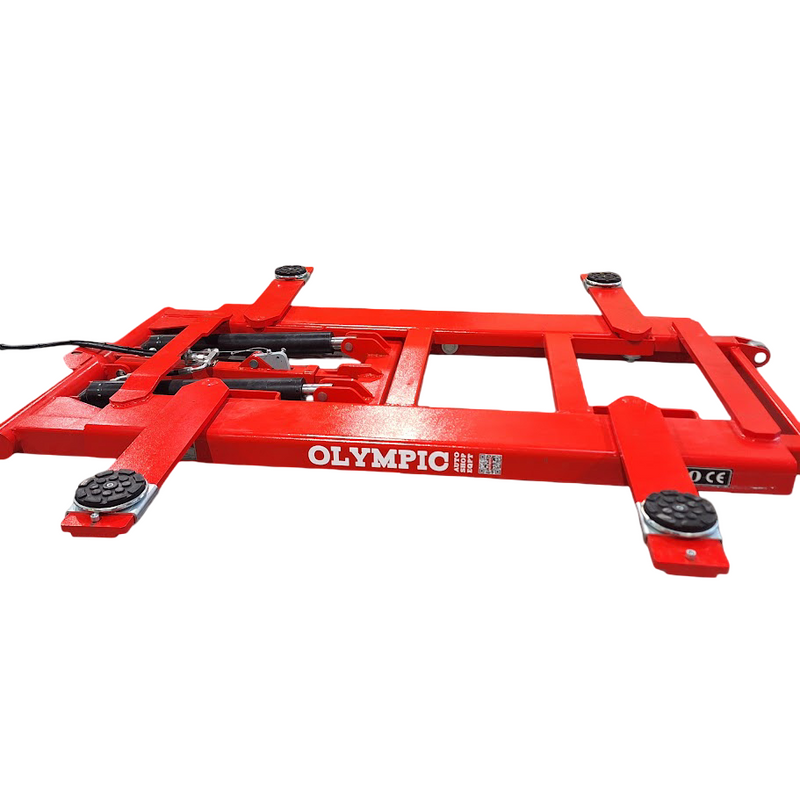 Olympic MRSL-6 6,000 lb Portable Mid-Rise Scissor Lift – 10-Year Warranty – Free Shipping