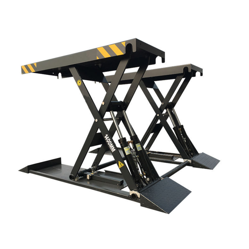 Portable Mid-Rise Scissor Car Lift
