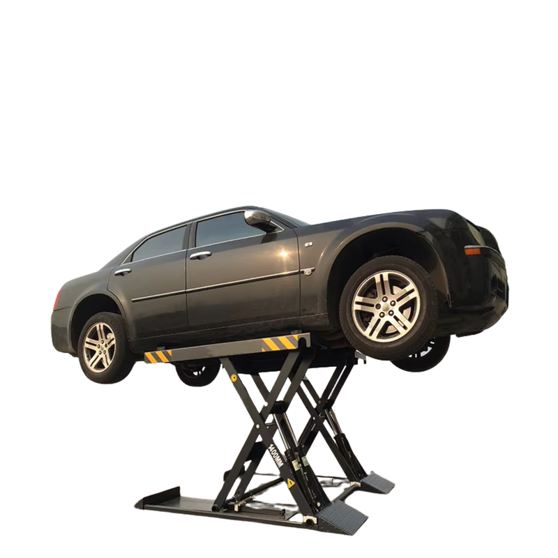 Portable Mid-Rise Scissor Car Lift