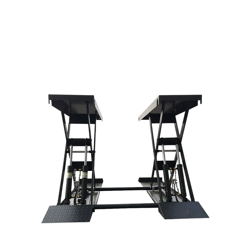 Portable Mid-Rise Scissor Car Lift