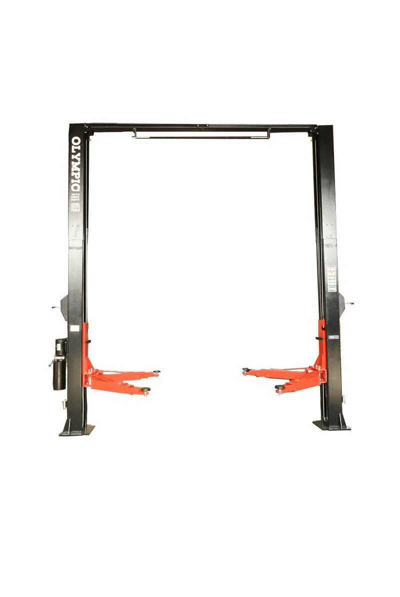 Olympic 2PCF-9 9,000 lb 2-Post Clear Floor Car Lift