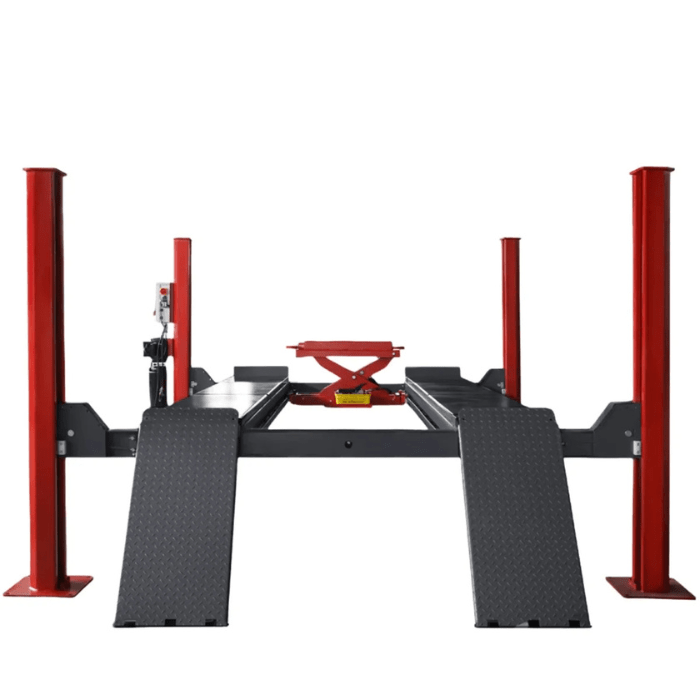 Katool 4-Post Alignment Lift - 15,000lb Capacity. Rolling Jack Included | KT-4H150