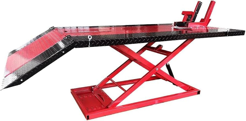 Katool KT-MOTO150LT Hydraulic Motorcycle Lift – 1,500 lb Capacity