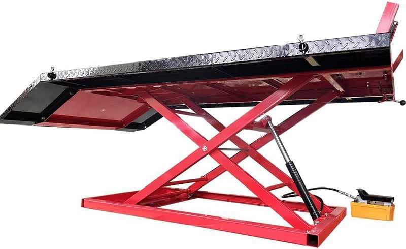Katool KT-MOTO150LT Hydraulic Motorcycle Lift – 1,500 lb Capacity