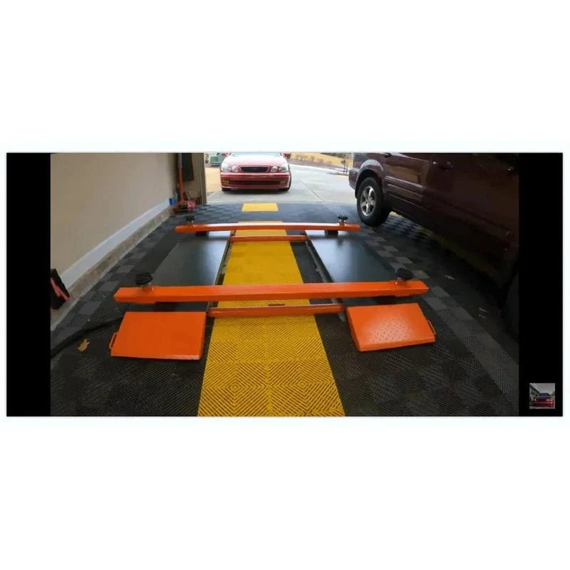 Katool KT-X85-Electric - Scissor Car Lift (8,000 lb, Mid-Rise)