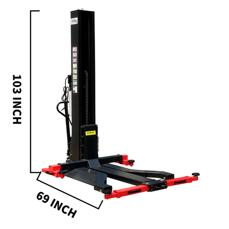 Katool SPL 700 7000 LB Single Post Lift