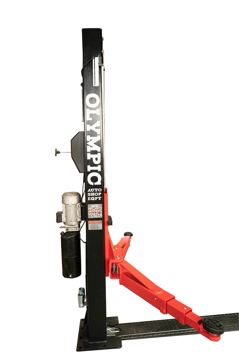 Olympic 2PBP-8 8,000 lb 2-Post Baseplate Car Lift