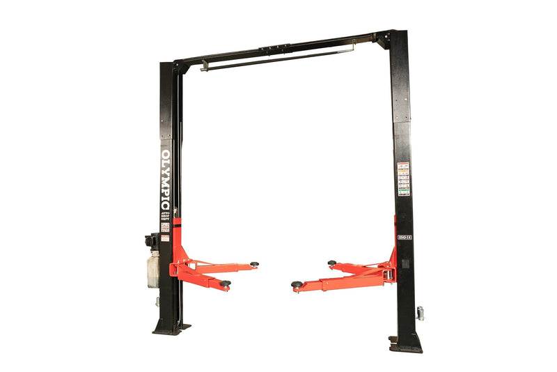 Olympic 2PCF-9 9,000 lb 2-Post Clear Floor Car Lift