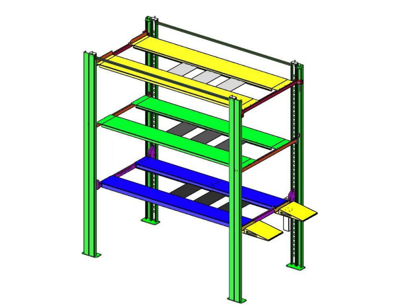 4032-4 “The Four Stacker” 4-Level Car Storage Lift – Multi-Vehicle Parking System