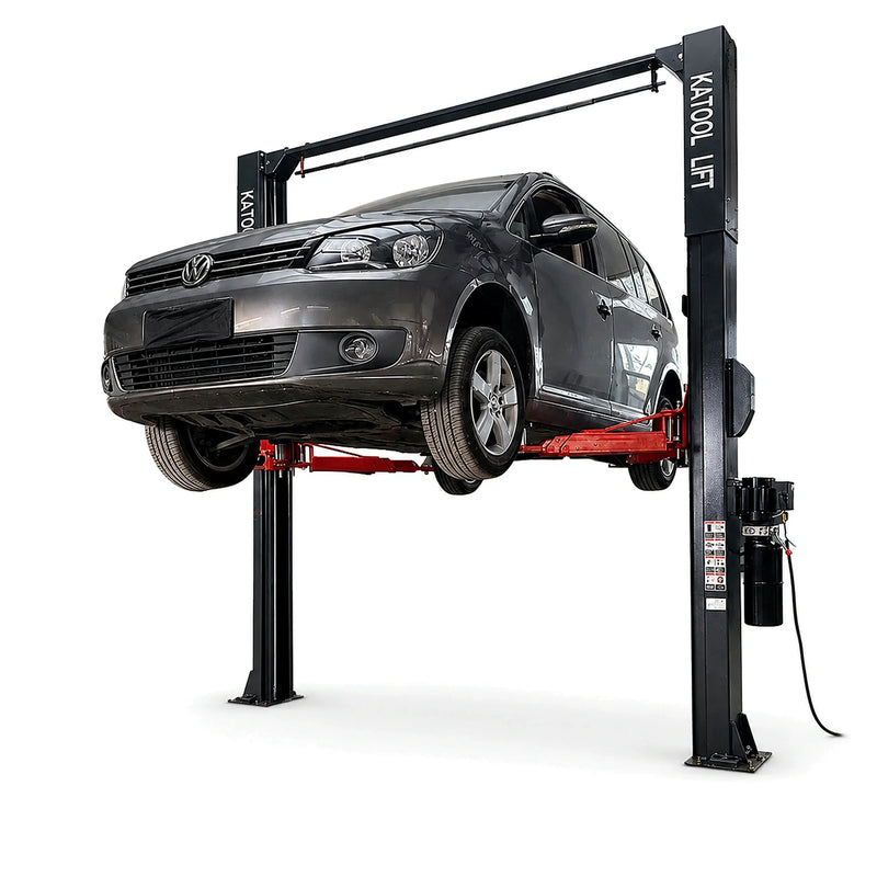 Katool AS110D - 2-Post Car Lift (11,000 lb, Asymmetric)