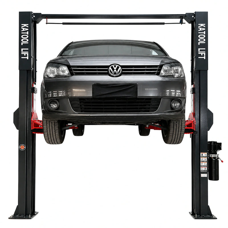 Katool KT-M140XD - 2-Post Car Lift (14,000 lb, Clearfloor)