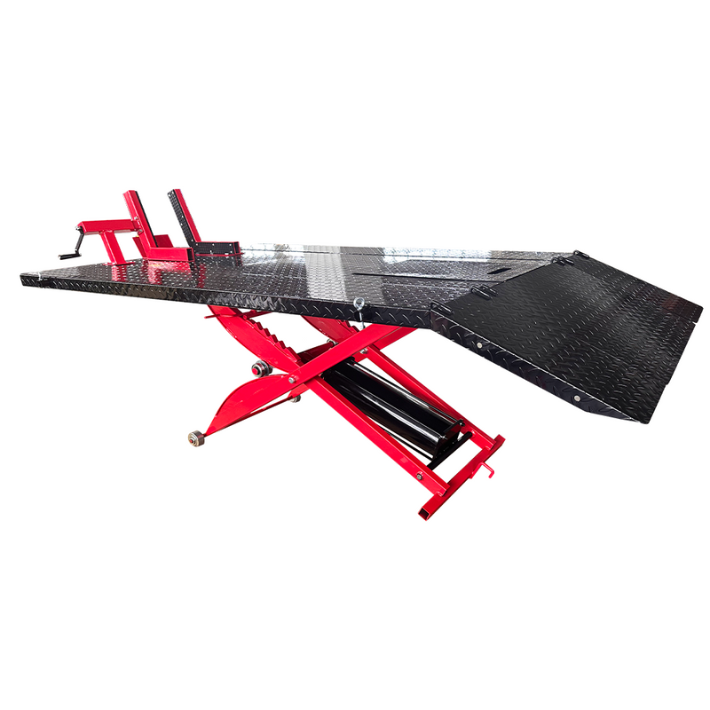 Katool KT-MOTO100LT Hydraulic Motorcycle Lift - 1000lbs