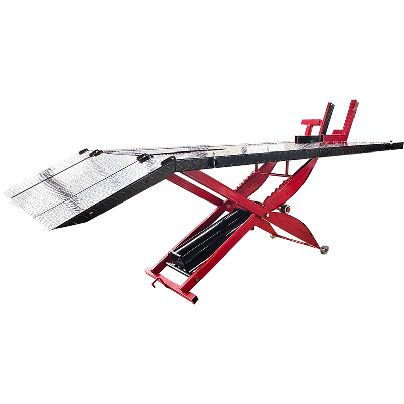 Katool KT-MOTO100LT Hydraulic Motorcycle Lift - 1000lbs