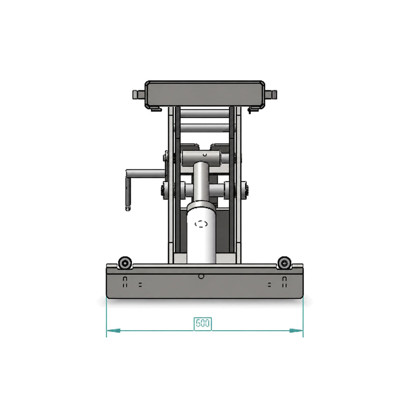 Katool KT-RJ50 - 5,000 lb Rolling Jack for Four-Post Lifts