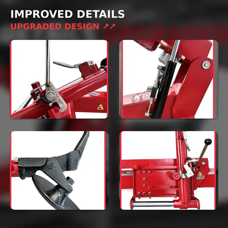Katool KT-T160 - Truck Tire Changer (62 in, Heavy-Duty)