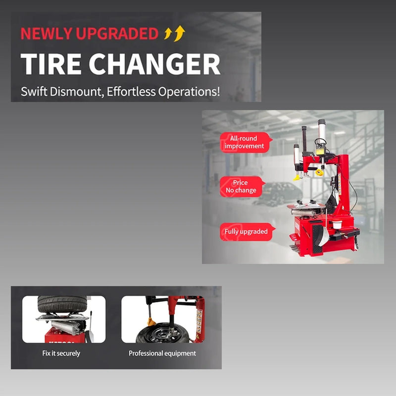 Katool KT-T830 - Rim Clamp Tire Changer (Assist Arm)