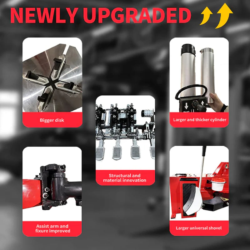 Katool KT-T830 - Rim Clamp Tire Changer (Assist Arm)