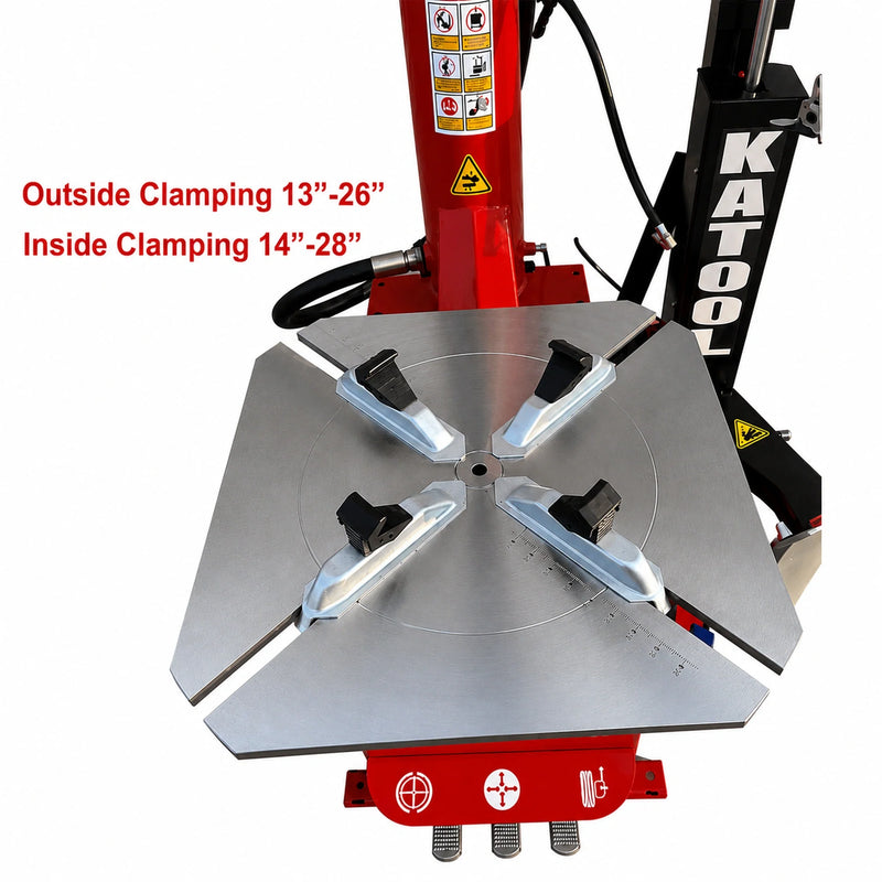 Katool KT-T835 + KT-B750 - Tire Changer and Balancer Combo