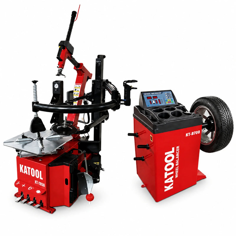 Katool KT-T850 + KT-B700 - Tire Changer and Balancer Combo