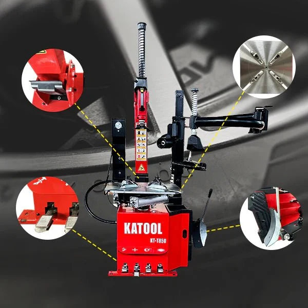 Katool KT-T850 - Tire Changer (Tilt-Arm, 47 in)