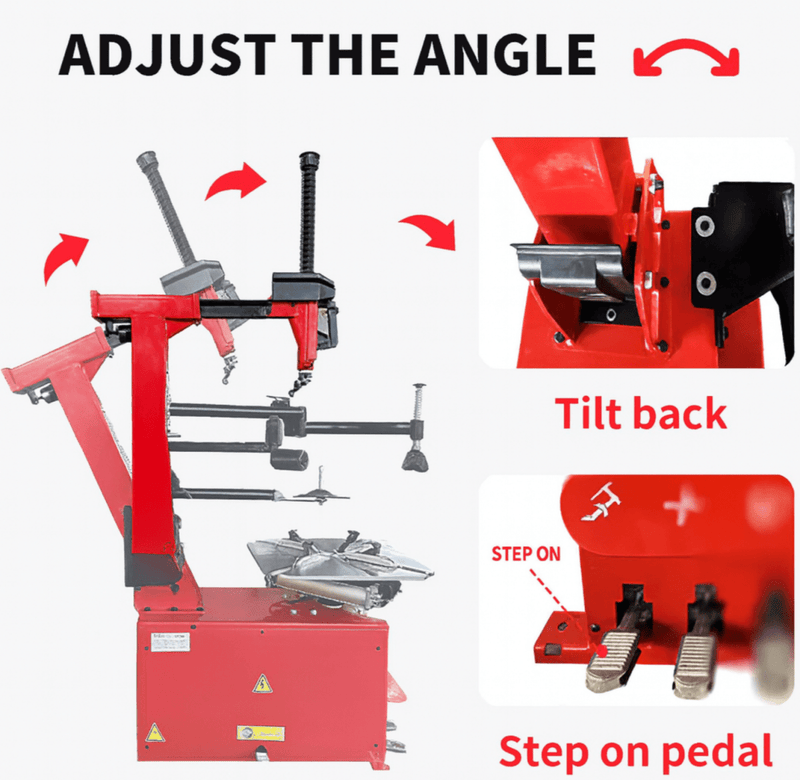 Katool KT-T850 - Tire Changer (Tilt-Arm, 47 in)