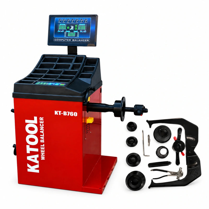 Katool KT-T900 + KT-B760 - Tire Changer and Balancer Combo