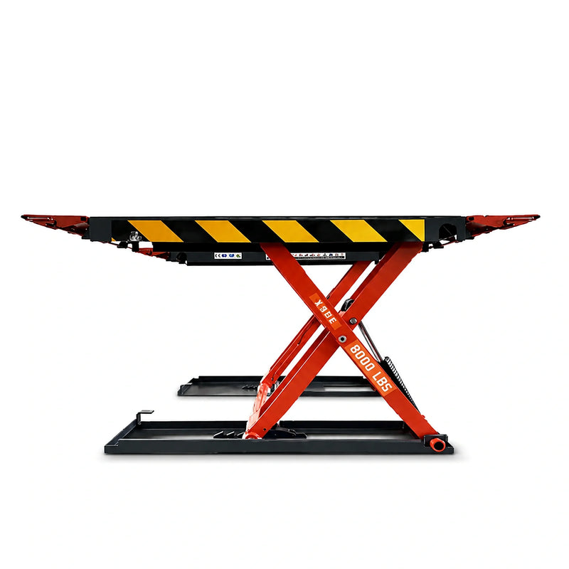 Katool X90E - Scissor Car Lift (8,000 lb, Mid-Rise, 47 in)