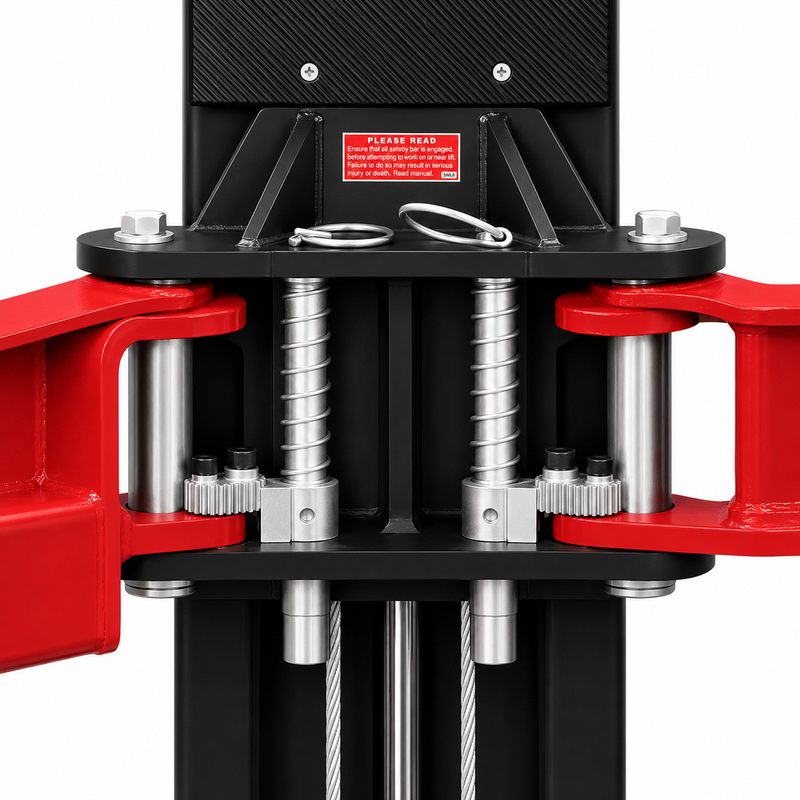 Olympic 2PAS-10 10,000 lb. ALI-Certified Super Asymmetric 2-Post Car Lift